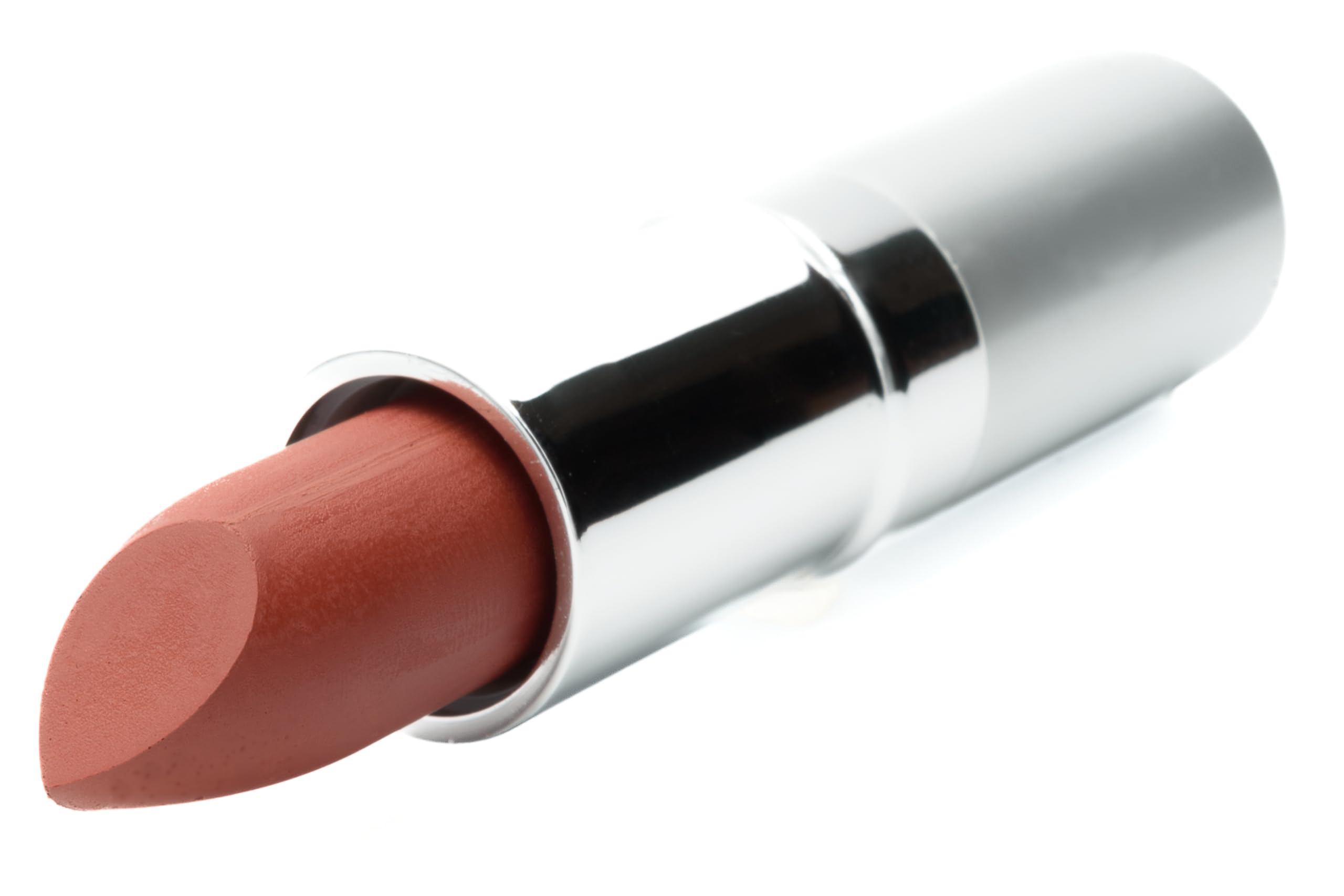 Pure Ziva lip color on lips reveals mauve tint with moisturizing feel