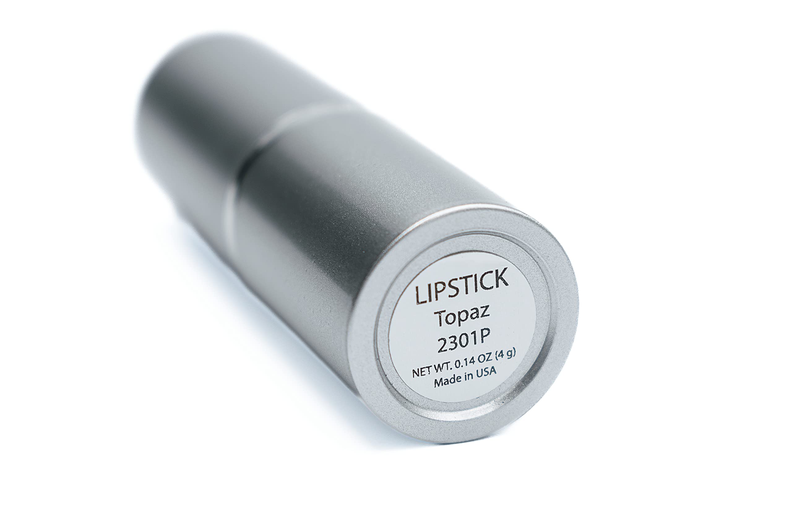 Pure Ziva Topaz lipstick side-view demonstrates smooth, precise application