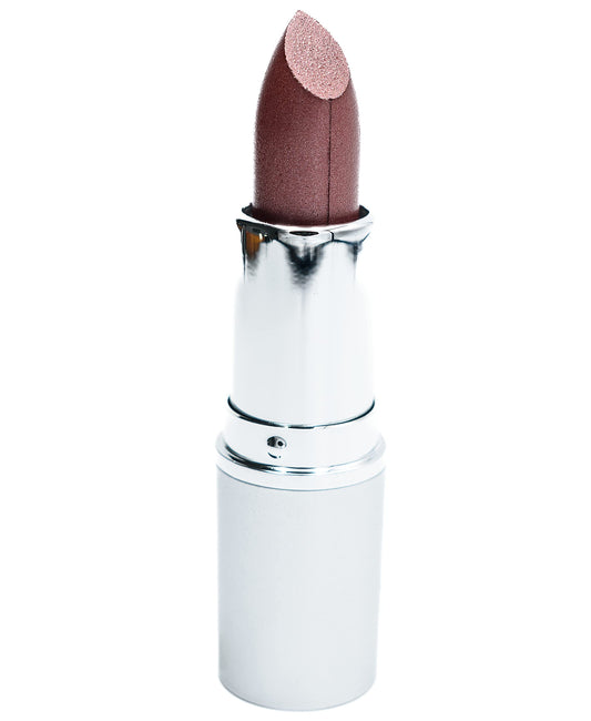 Pure Ziva Topaz lipstick swatches reveal red brown purple pearl shade