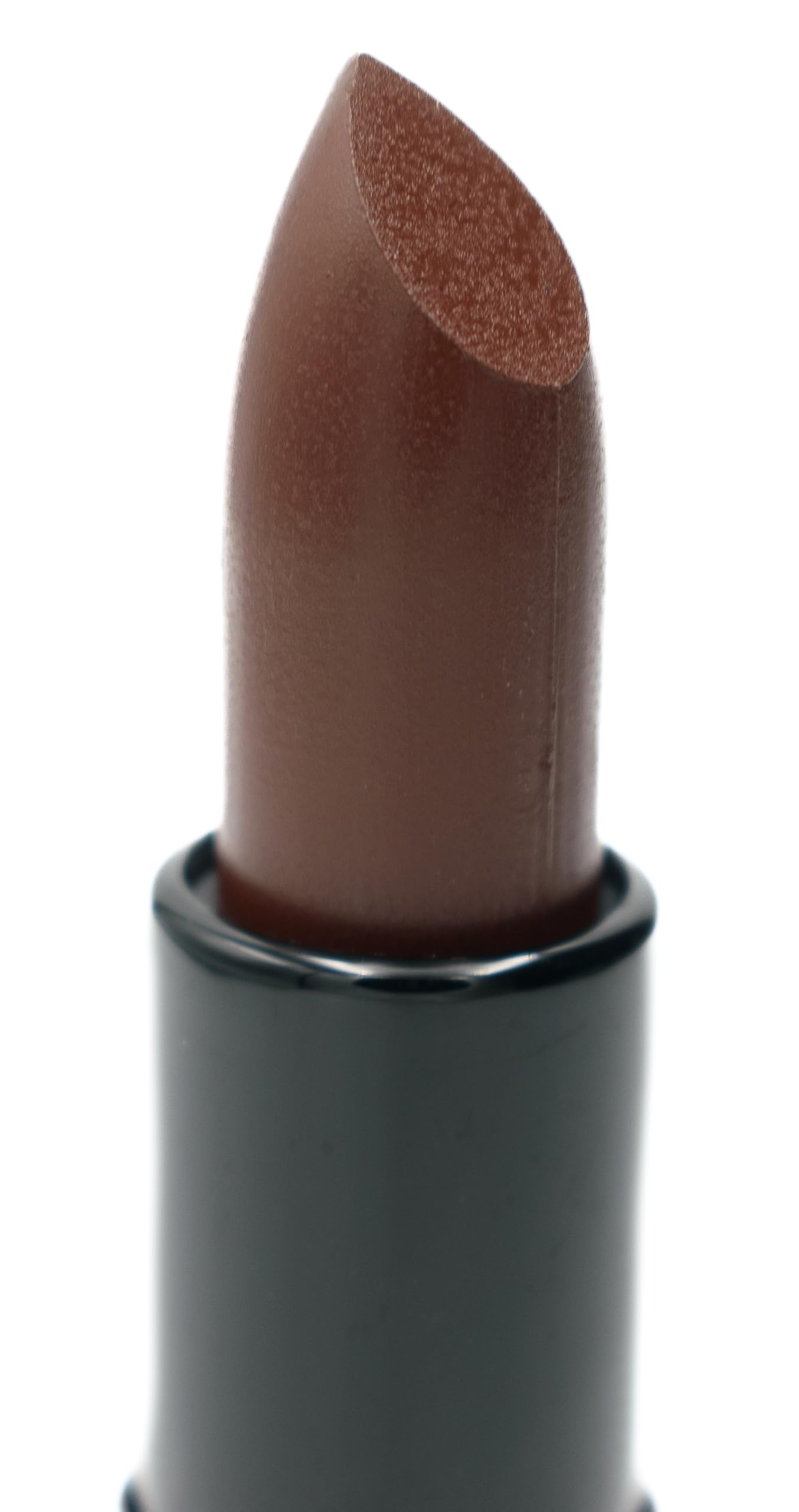 Pure Ziva Truffle lipstick pearl finish close-up reveals subtle shimmer.
