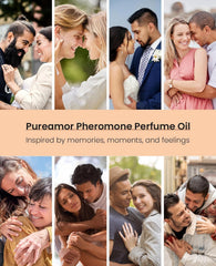 PUREAMOR Vanilla Cream bottle close-up showing premium packaging