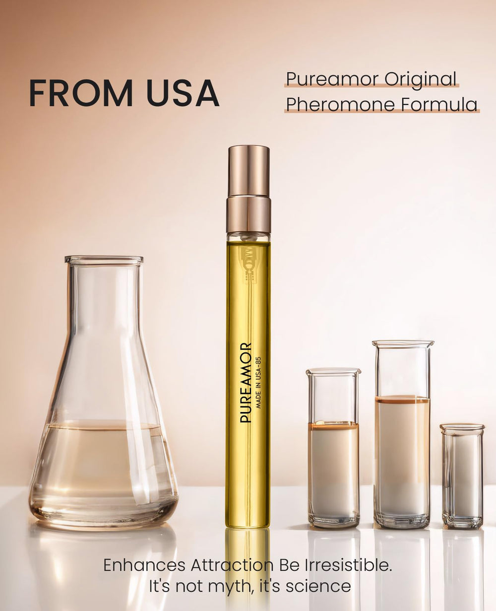 PUREAMOR Vanilla Cream packaging display suitable for gifting