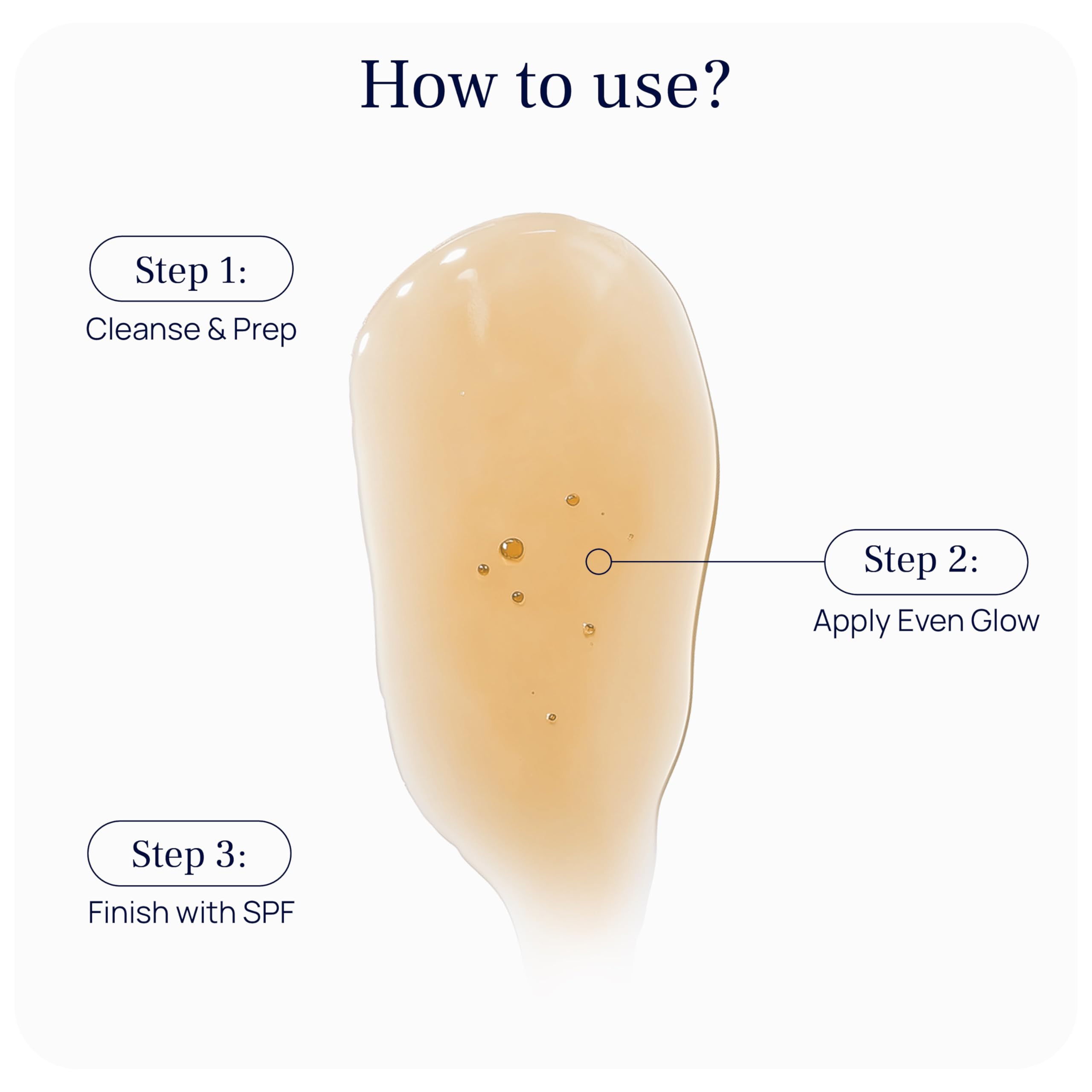 Aloe leaf beside Even Glow for soothing care.