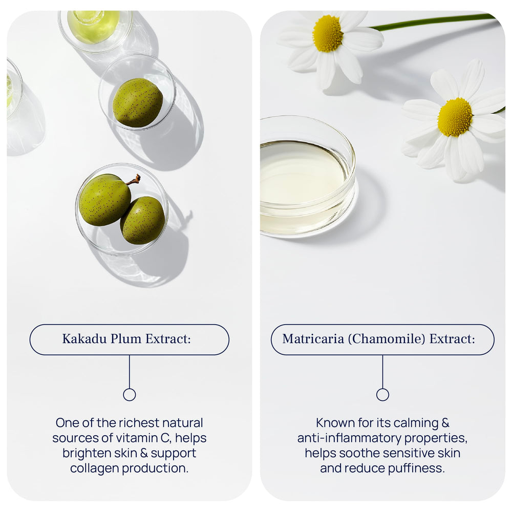 Pureance under eye area application for smoother look