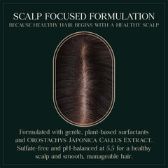 Purebble plant callus ingredient showcases antioxidant support for scalp health.
