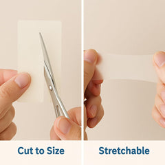 Dermatologically tested design is gentle for sensitive skin.