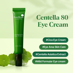Pureheal's Centella 80 Eye Cream daily eye care for dryness relief