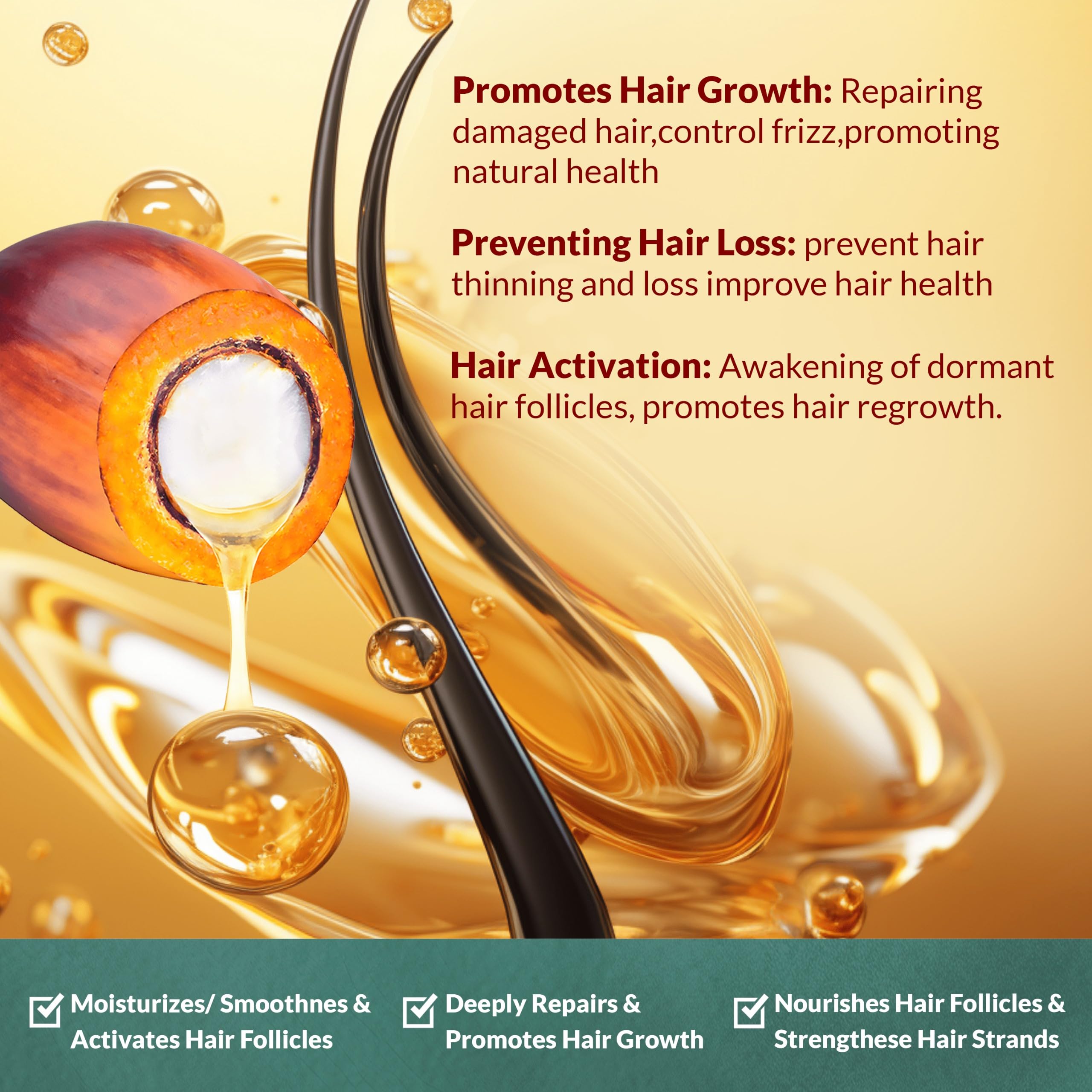 PureNaturis Batana Oil Hair Mask jar restores moisture and shine.