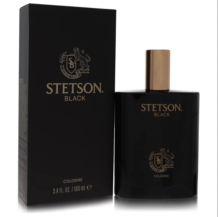 PureScents Stetson Black packaging highlighting rugged branding