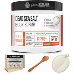 Gift-ready PureSCRUBS packaging with accessories and premium quality