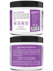 PureSCRUBS wooden spoon for scooping scrub, clean application