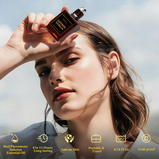 PUREU roll-on perfume oil stainless-steel rollerball prevents leaks during travel