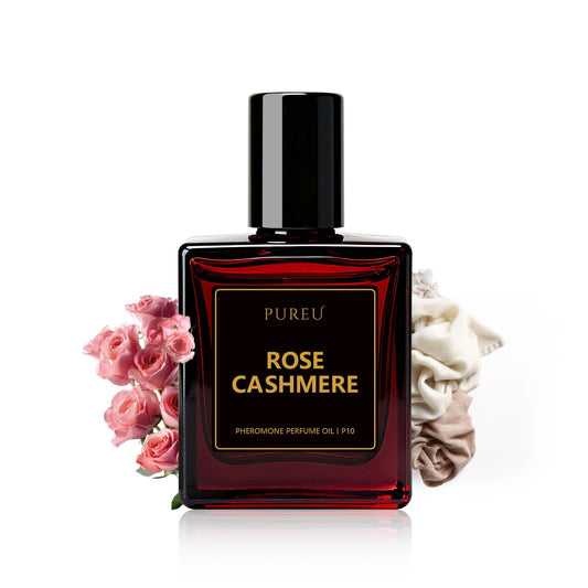 PUREU Roll-On Perfume Oil Rose Cashmere with pheromones for evenings