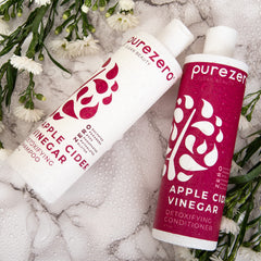 Color-treated hair benefits from Purezero color-safe formula