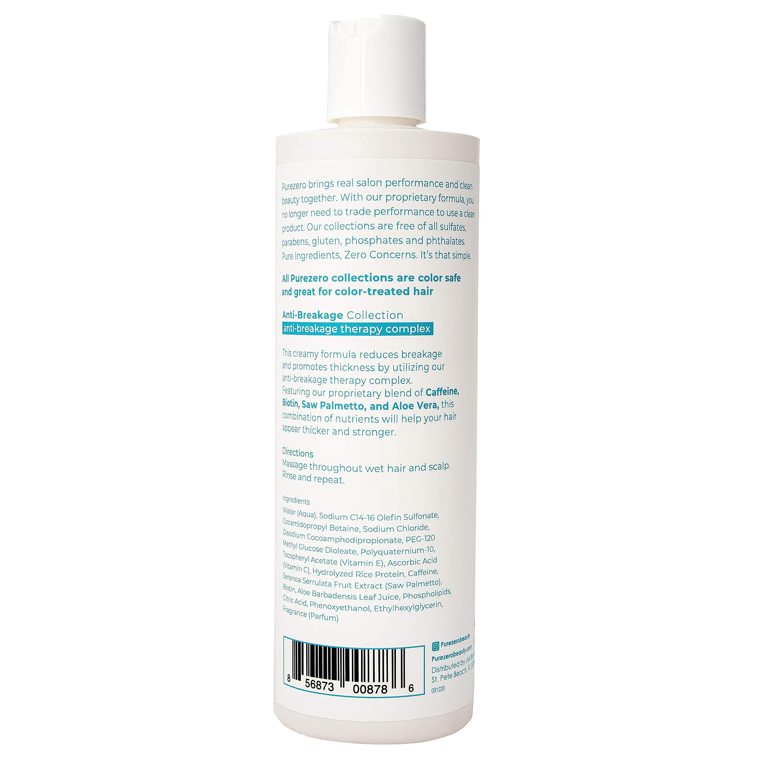 Purezero color-safe symbol indicating color-treated hair compatibility