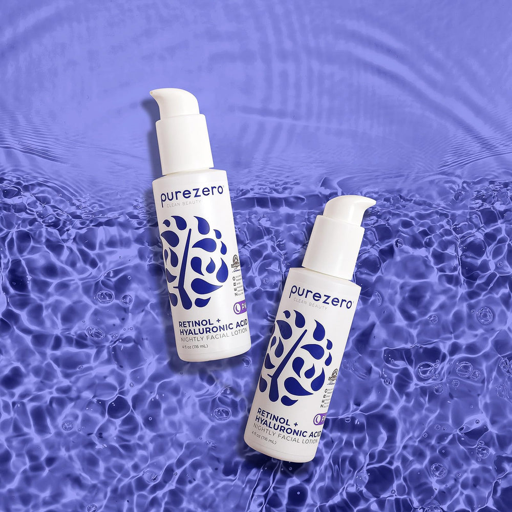 Purezero packaging back label demonstrating ingredient clarity