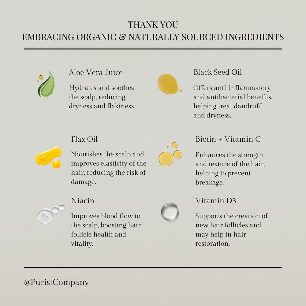 Purist Natural Shampoo aloe vera splash highlight hydrating scalp care