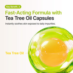 PURITO Lightweight serum on face with a non-greasy finish suitable for daily use.