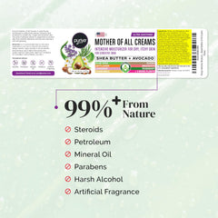 Puriya Intensive Moisturizer cream jar showing fast, nourishing moisture for skin.