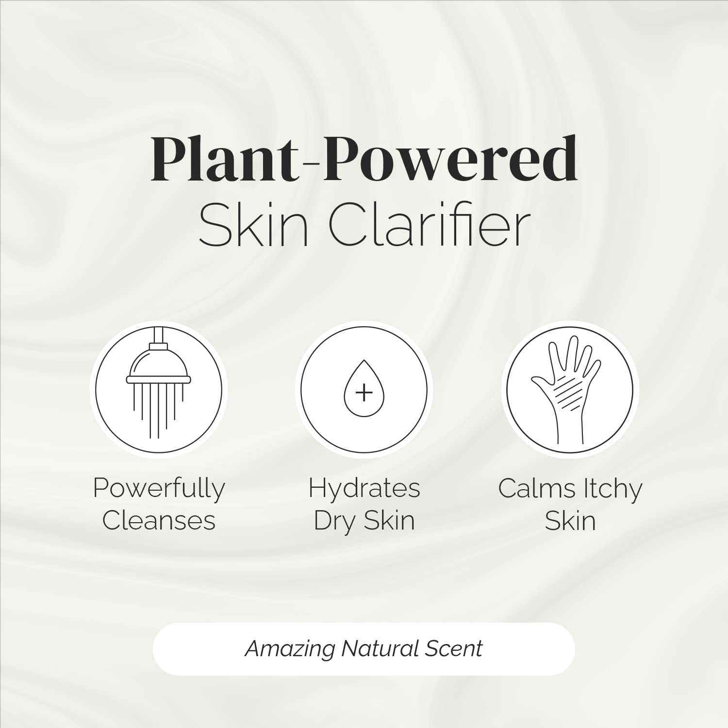 Puriya Tea Tree Body Wash packaging highlights vegan formula and eco-conscious ingredients.