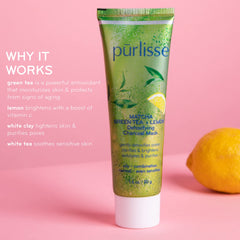 pūrlisse hydrating mask texture highlighting moisture retention during detox
