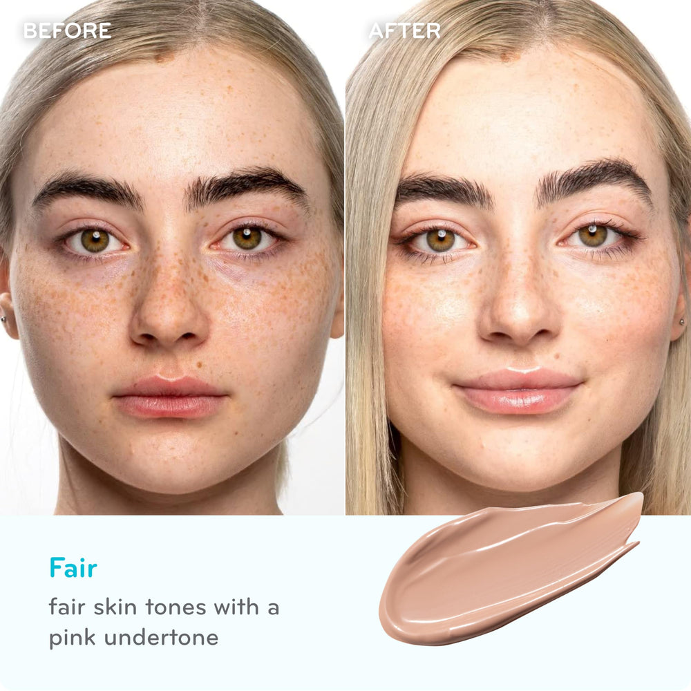 Purlisse Radiant Glow BB Cream on skin reveals luminous, natural radiance.