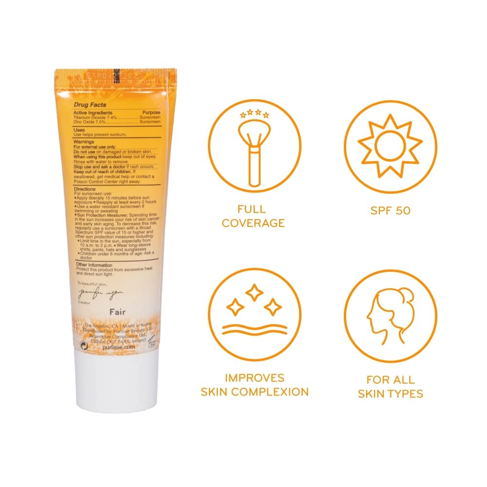 purlisse CC cream application showing sea buckthorn and vitamin C benefits