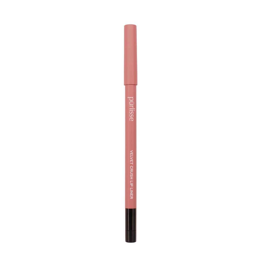 pūrlisse Velvet Crush Lip Liner precision outline for defined, long-lasting matte lips.