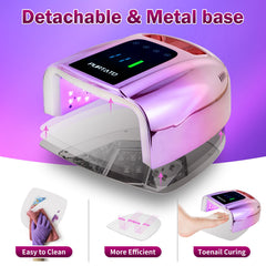 Purtato four‑timer settings for flexible curing options