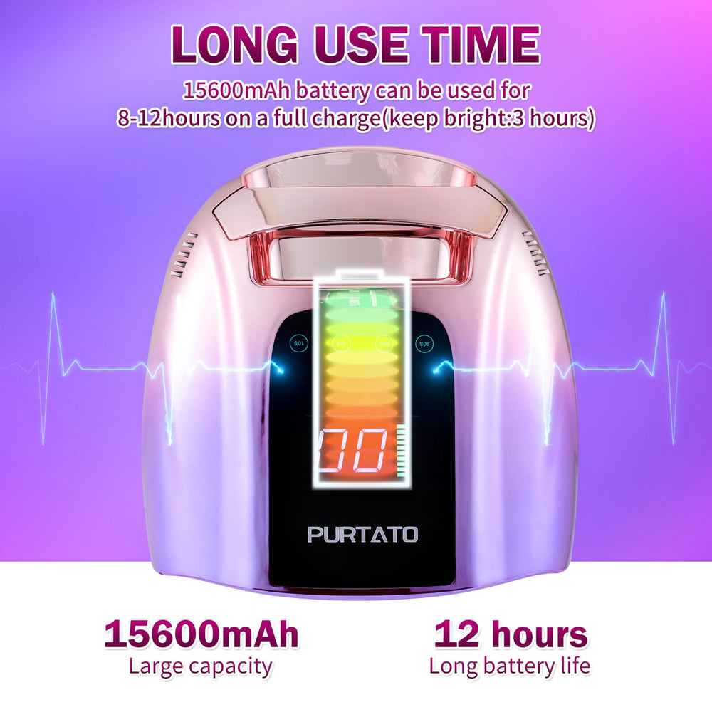 Purtato removable metal bottom design aiding cleaning and pedicure use
