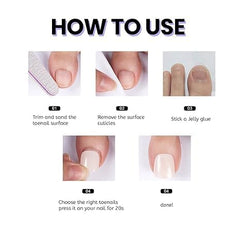Puyokinm twelve-color variety toenails for versatile styling.