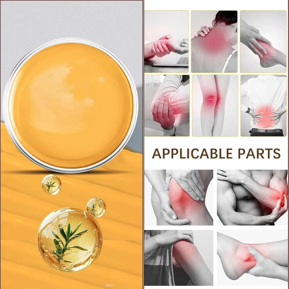 Applying Pwkvsn Neuro Balm to forearm during massage