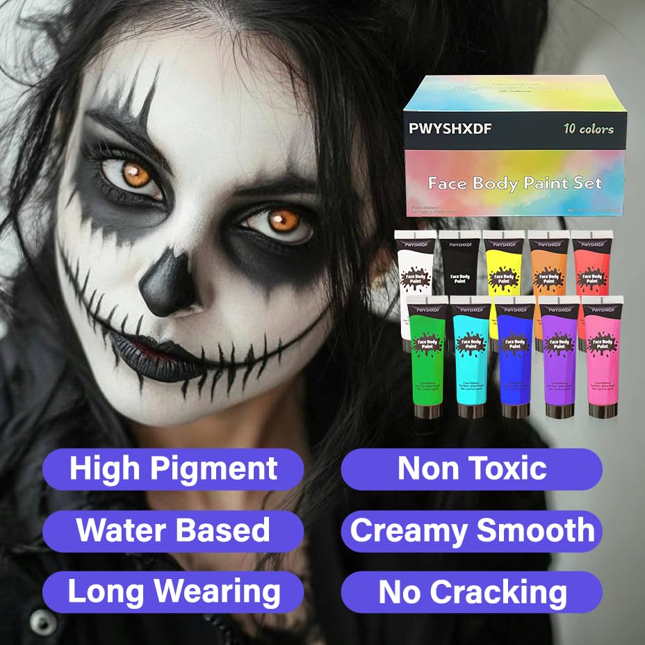PWYSHXDF 10 classic colors support shading, detailing, and broad creativity in makeup.