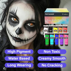PWYSHXDF 10 classic colors support shading, detailing, and broad creativity in makeup.