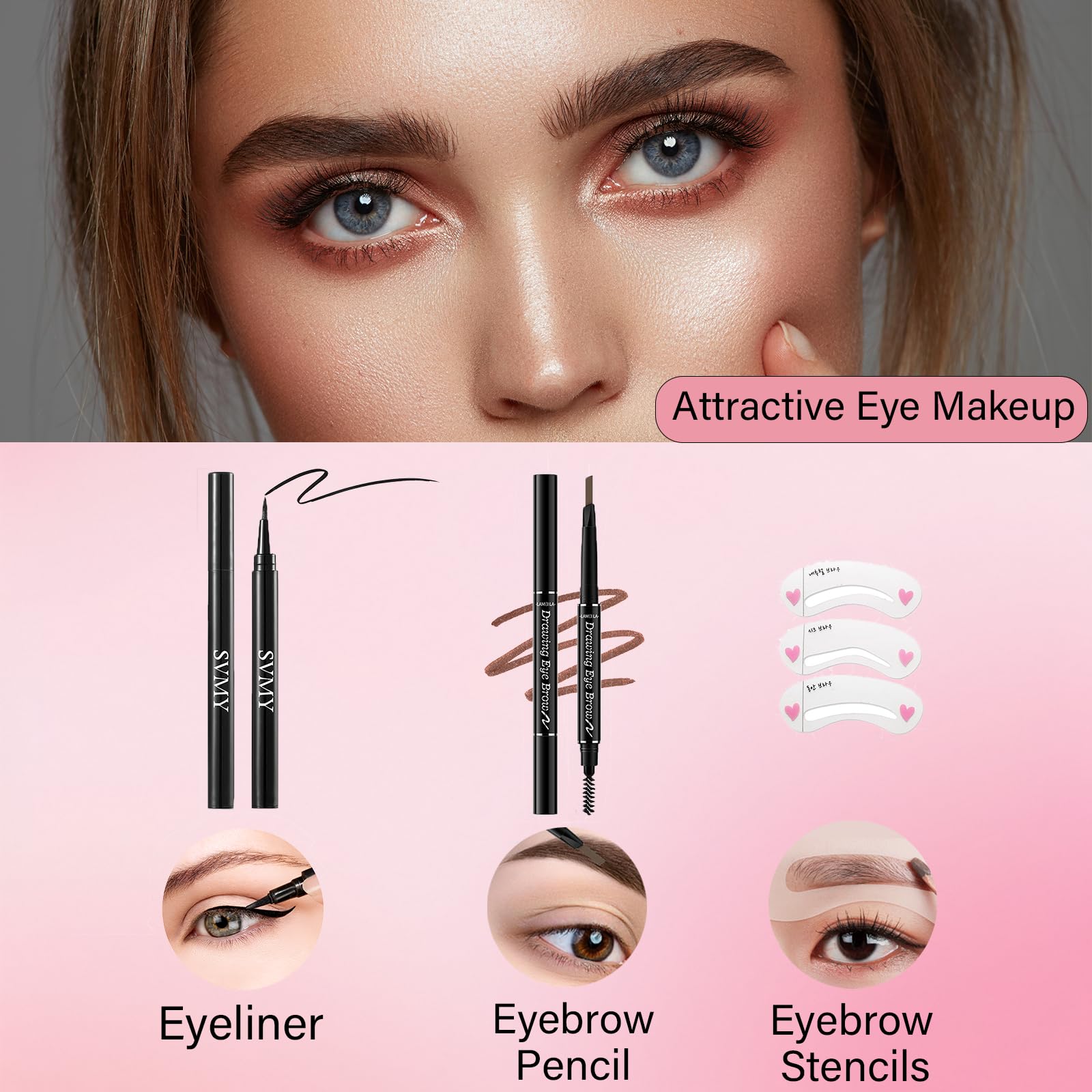 PWYSHXDF loose powder sets makeup with a soft finish