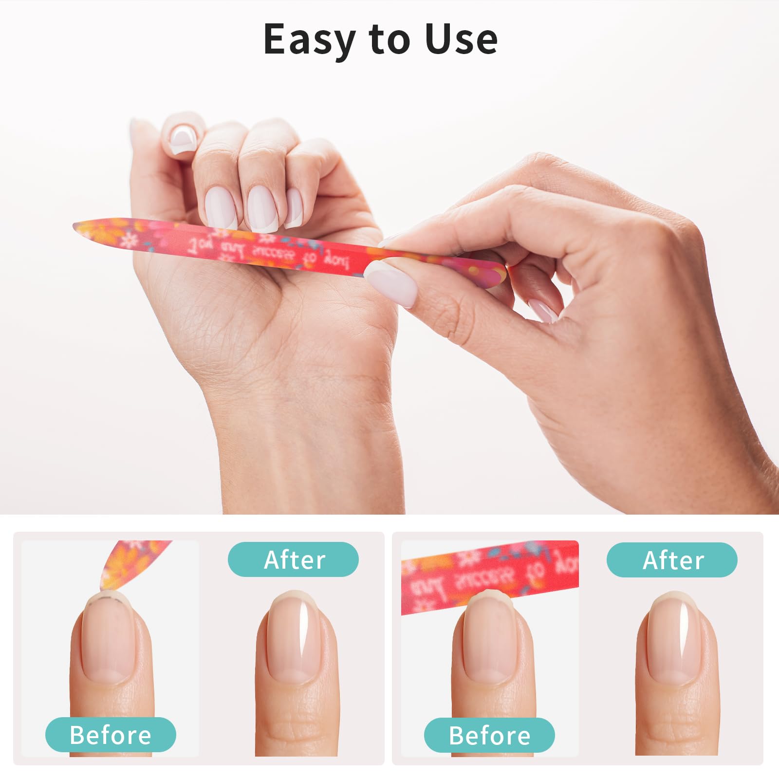 PYD Life multi-purpose nail file blank ideal for gifts and branding.