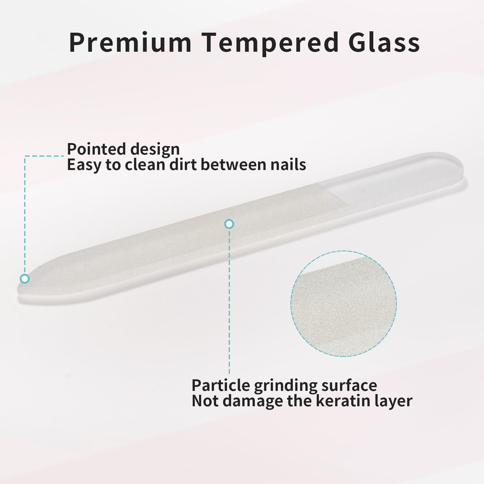 PYD Life washable and reusable nail file blank for home and professional use.