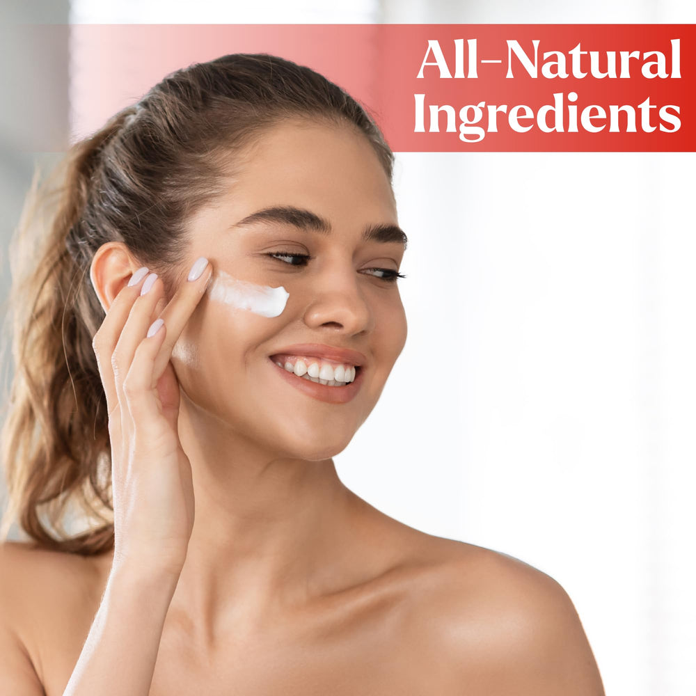 PyratineXR Creme on skin application demonstrates quick moisture boost