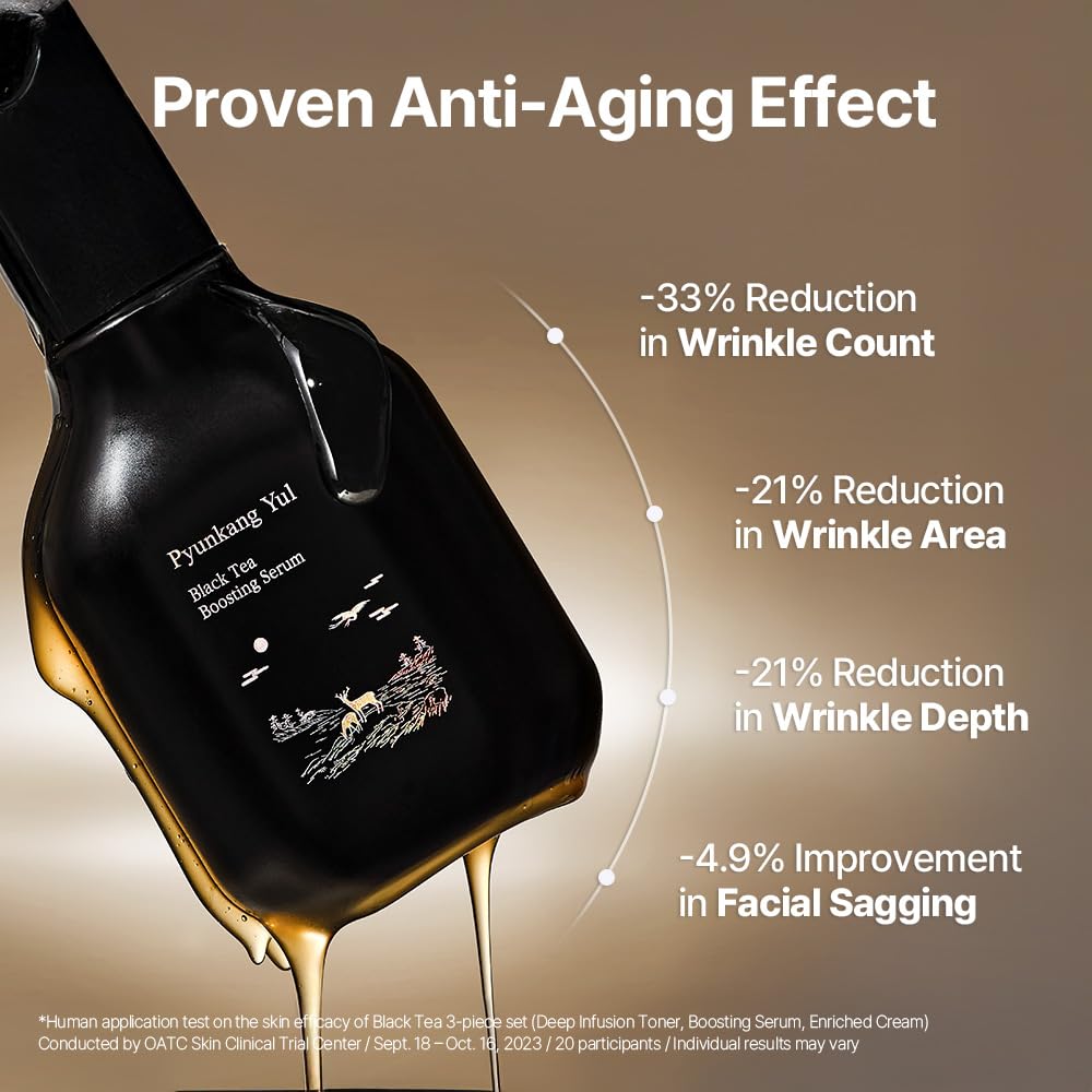 Pyunkang Yul Black Tea line package inside reveals included items