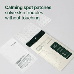 Pyunkang Yul PKY calming clear spot patch oval sizes applied to blemishes for flexible coverage