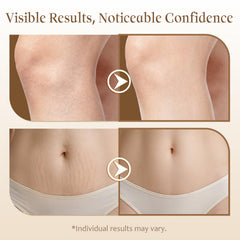 QAH after-shower oil application shows silky absorbent texture