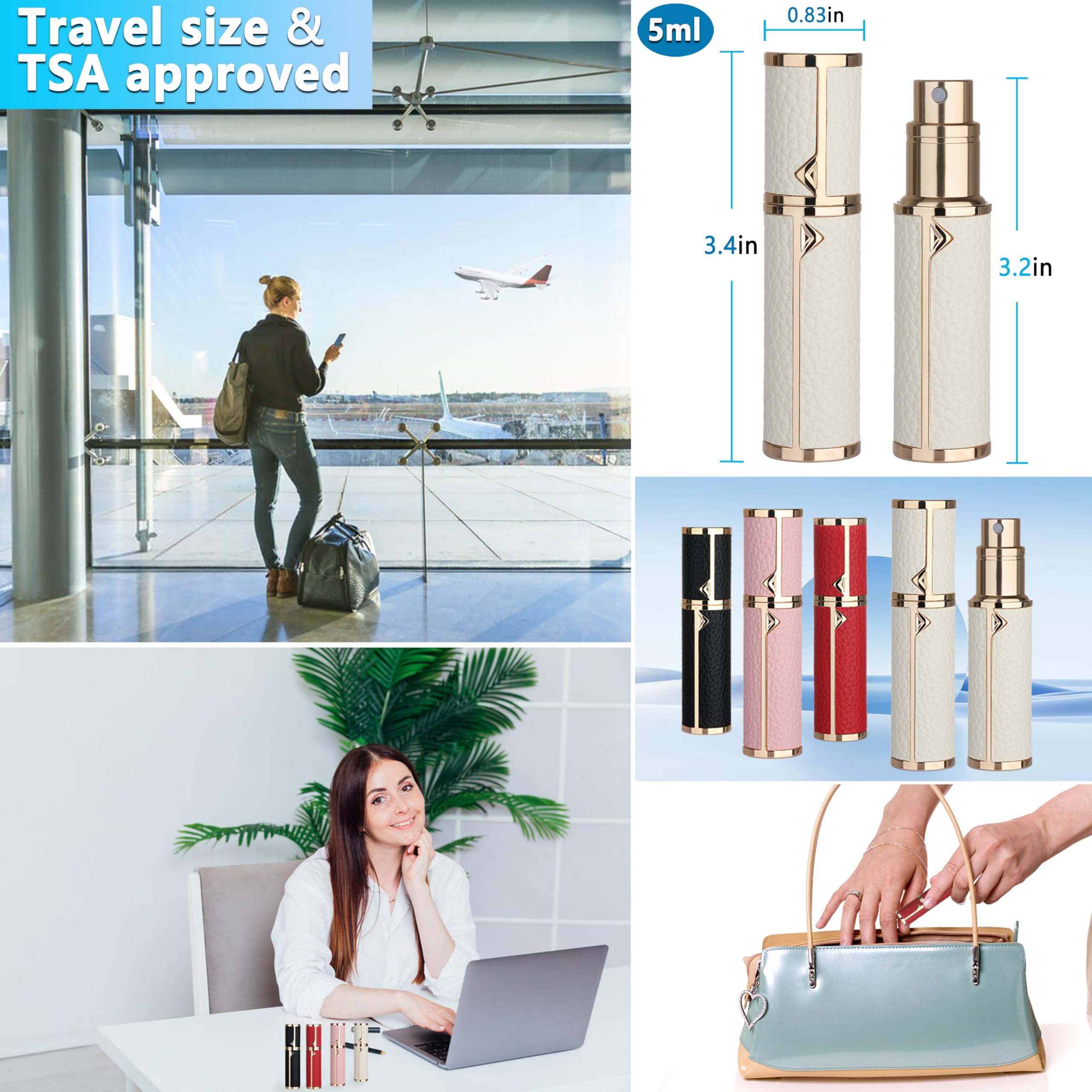 Qavhun compact 5ml dispenser perfect for travel and daily use.