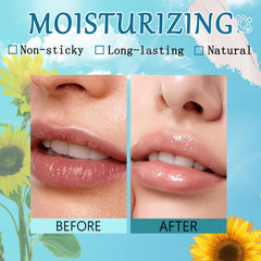 Qawnfy cherry seed oil formula — deep hydration for lips.