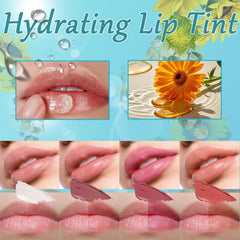 Qawnfy lip oil balm texture — quick absorption, non-sticky finish.