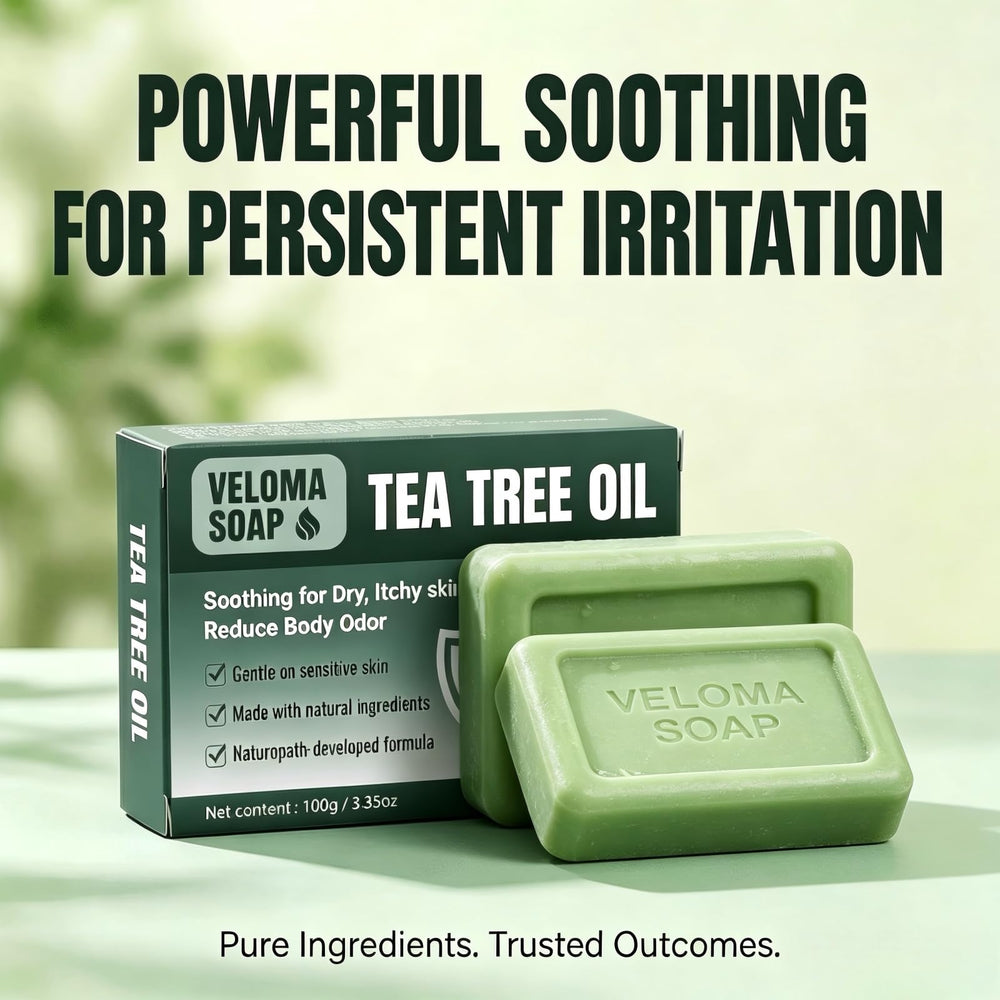 Qbustv Veloma placed in bathroom lifestyle setting conveying refreshment