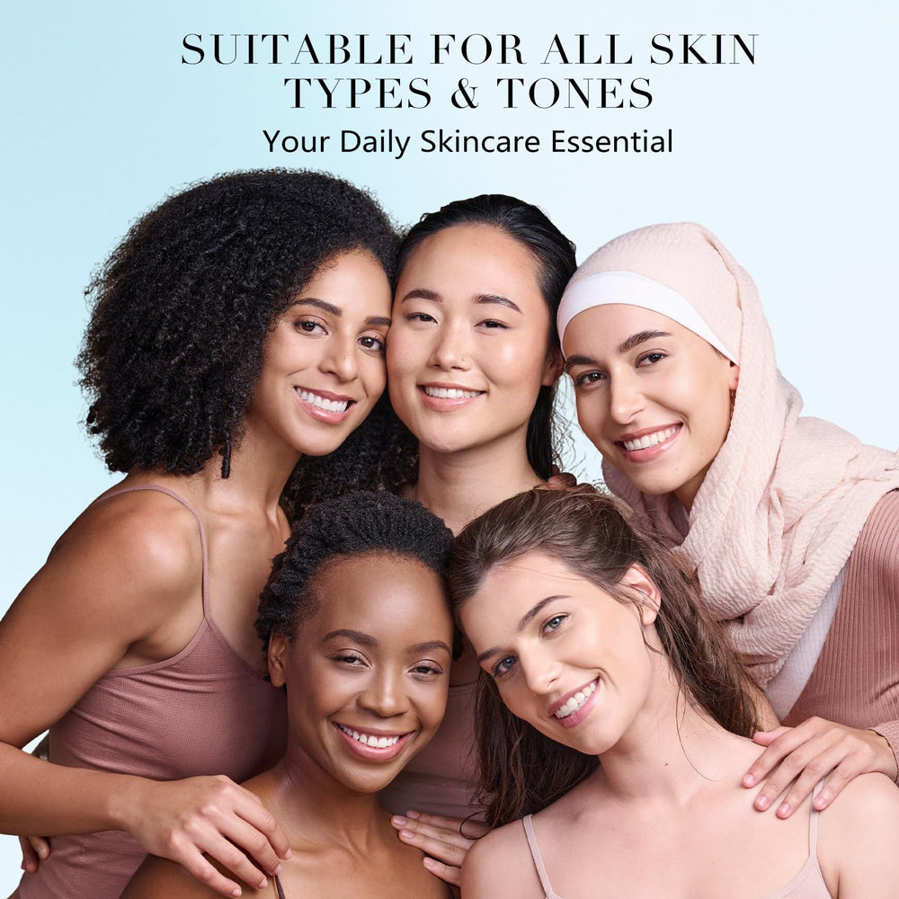 QGGQ Dark Spot Serum after-use glow with improved clarity