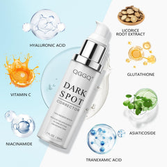 Texture swirl of QGGQ Dark Spot Serum shows lightweight hydration