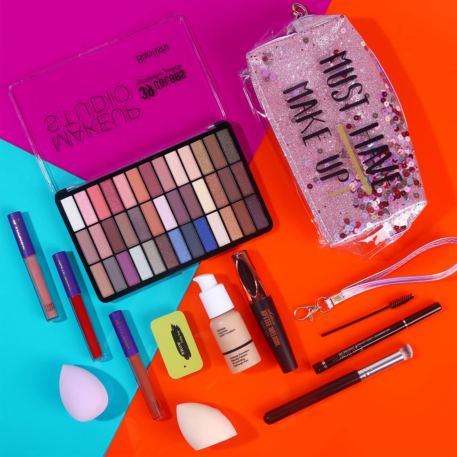 QiBest non-latex makeup sponges for seamless blending