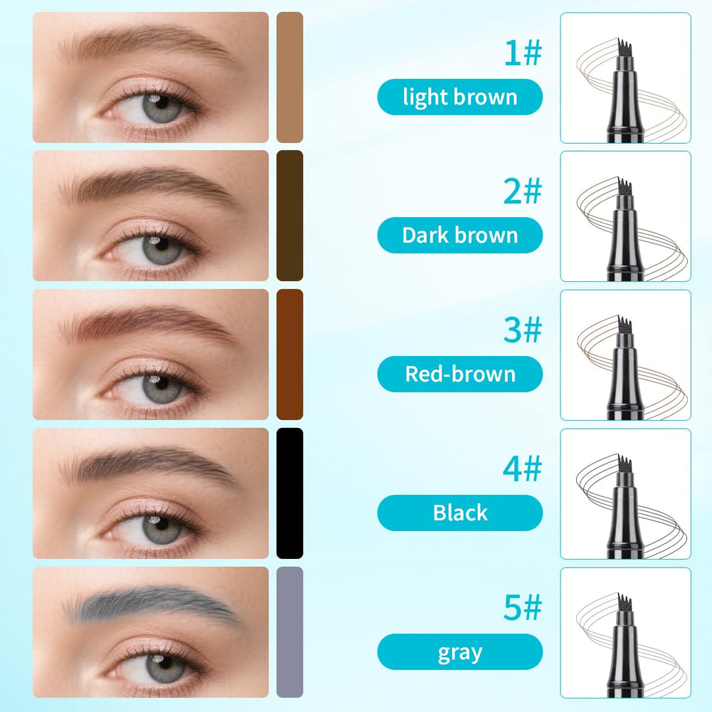 QIC vegan formula brow pen gentle on skin and cruelty-free