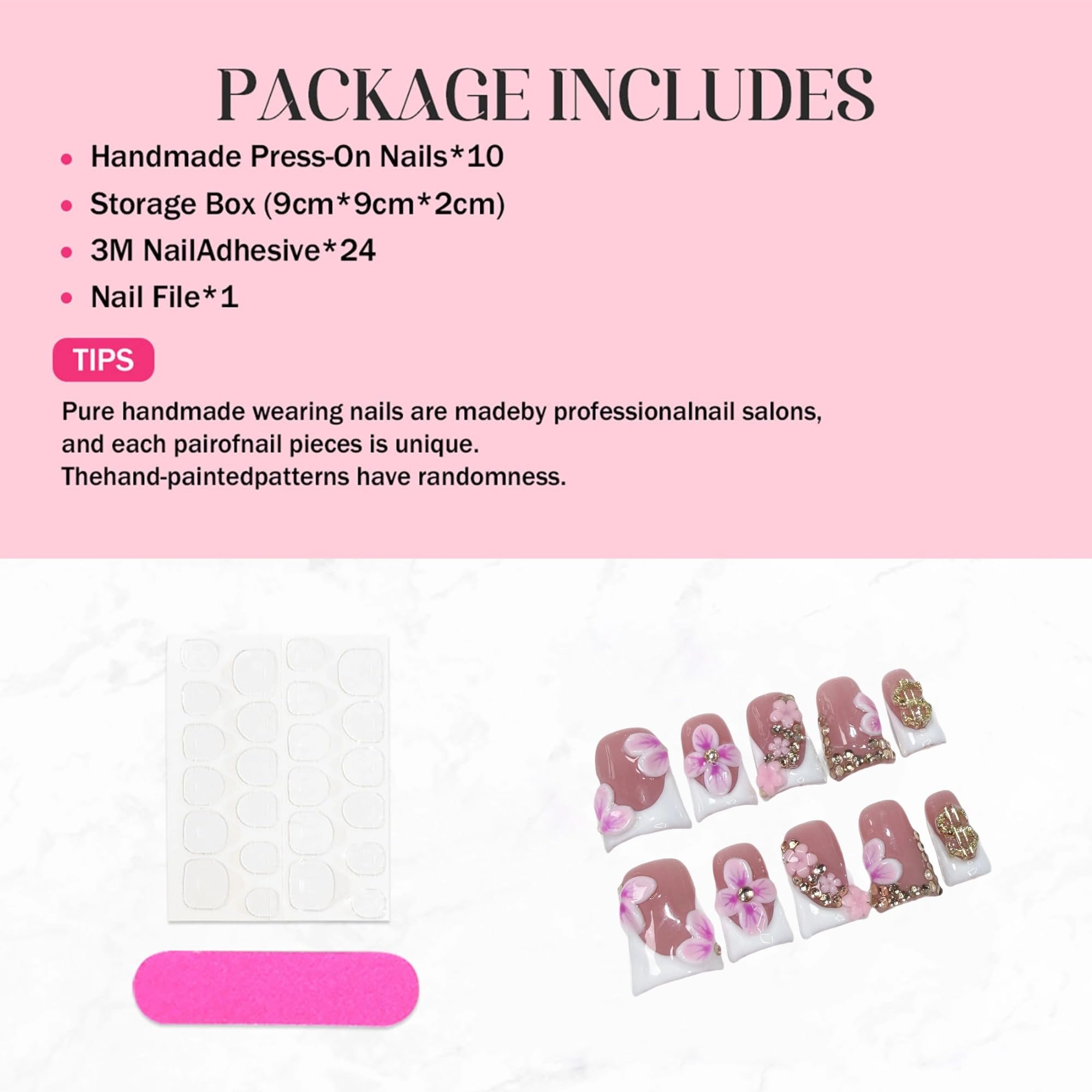 Qicaijia application steps for easy nail art